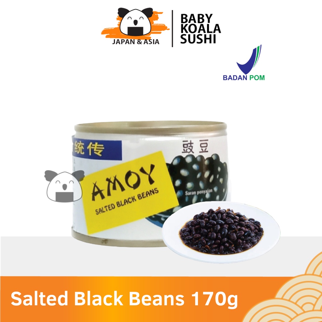 SALTED BLACK BEAN Asinan Kacang Hitam 170 g │ Import