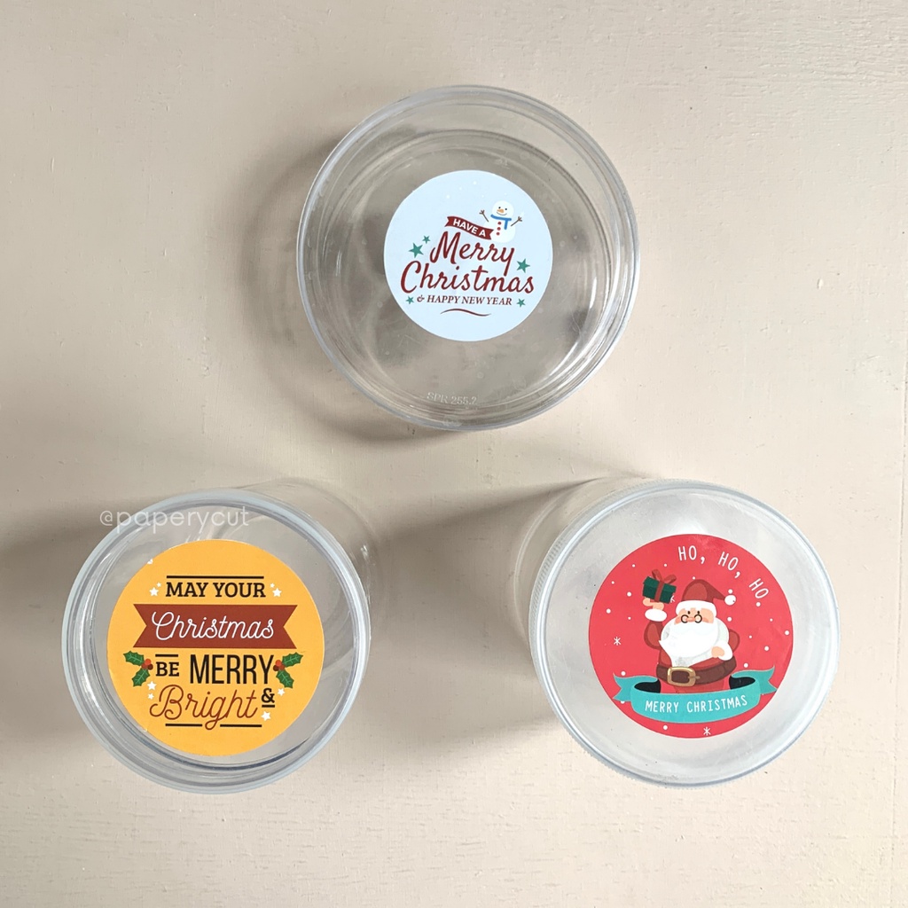 

Sticker Natal Toples Cookies Ukuran 6 cm (ISI 10 PCS)