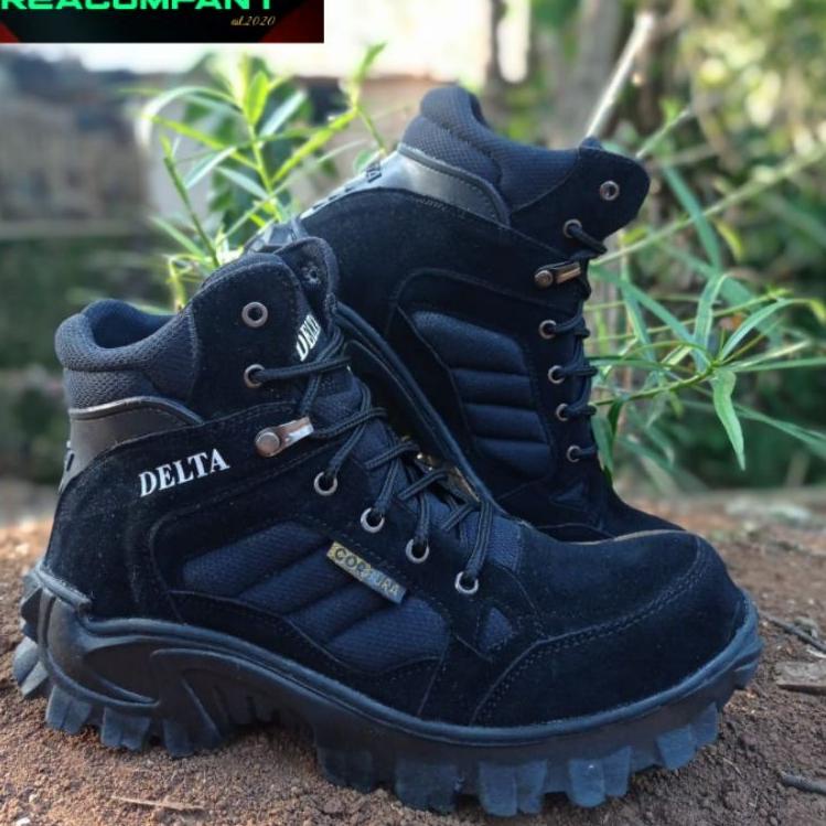 artQ6c6B--SEPATU DELTA PENDEK HITAM SEPATU DELTA SAFETY SEPATU DELTA TACTICAL BOOTS LOW