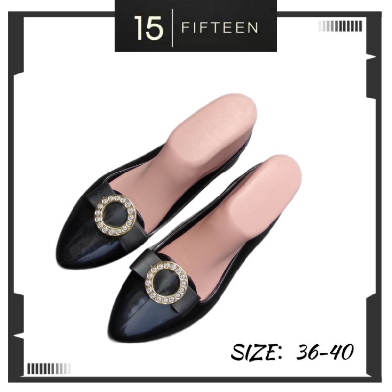 15 SHOP --- Collin - SEPATU WANIT JELLY SHOES SLIP ON / WORK SHOES - B108-7