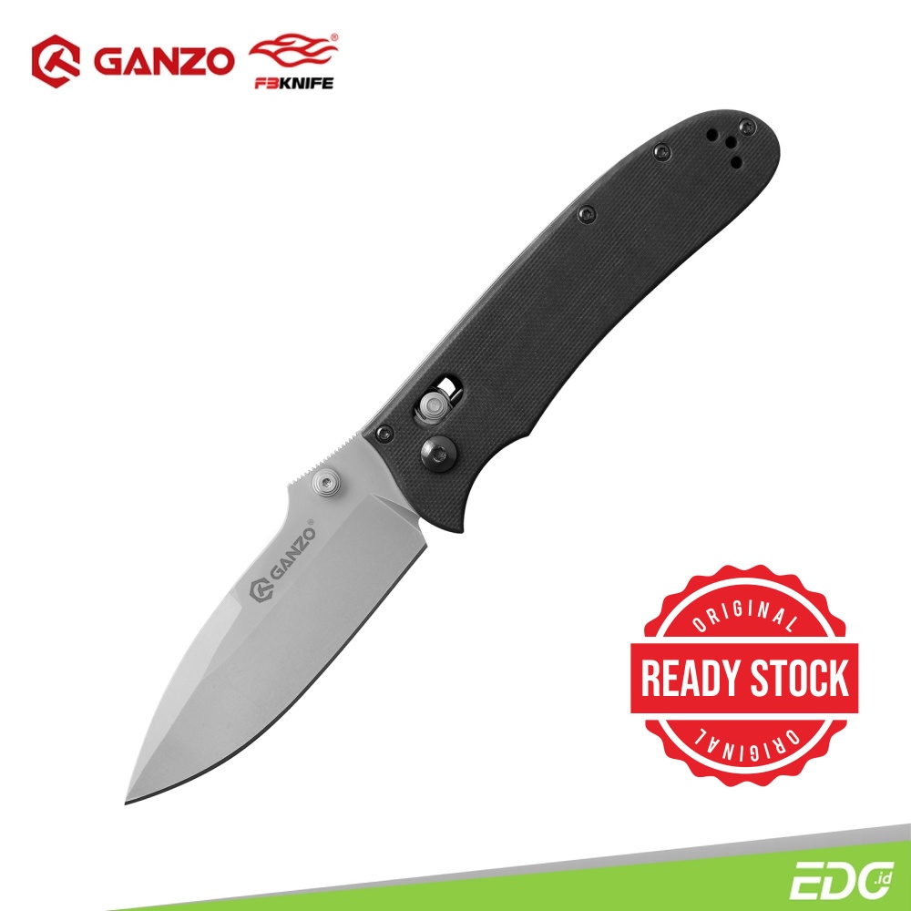 Ganzo G704-BK 440C G10 Black Survival Camping Tools