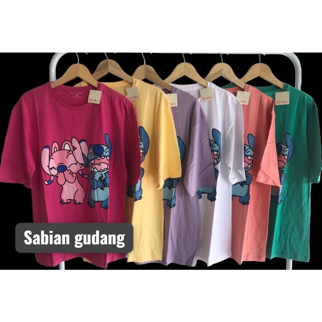 11.11 SALE : KAOS RYUKA OVERDOSIS ATASAN KAOS WANITA T SHIRT