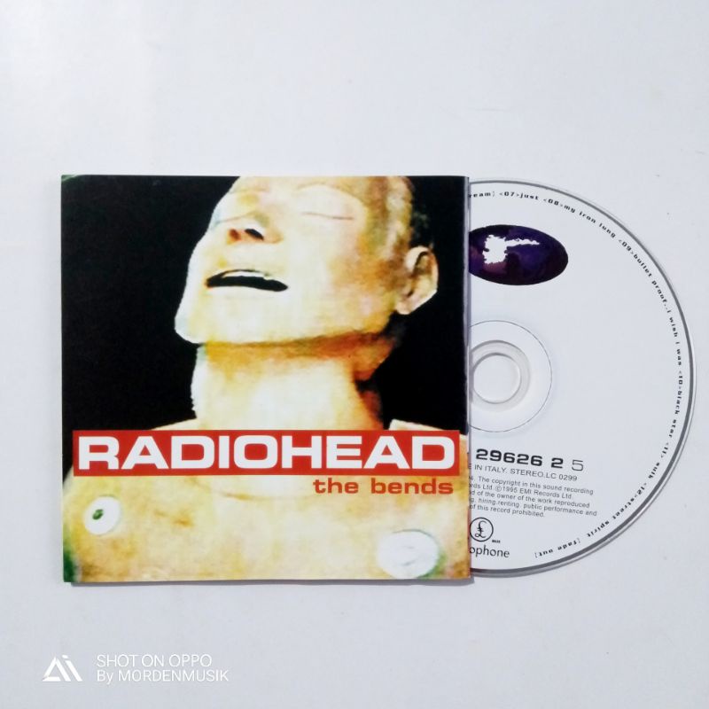 CD Radiohead album the bends