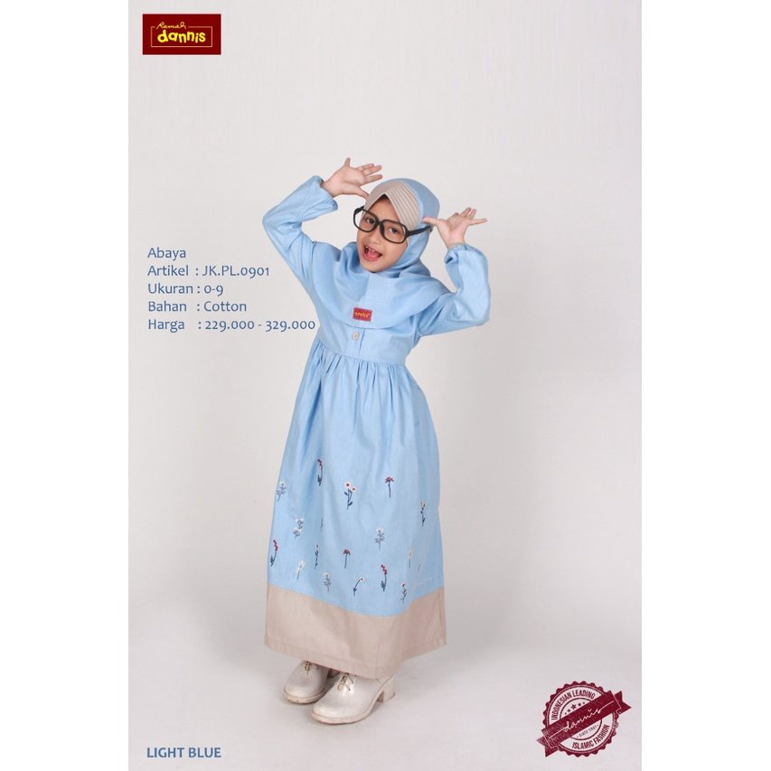 JKPL 0901 Jubah Anak  Rumah Dannis Size 1 - 9
