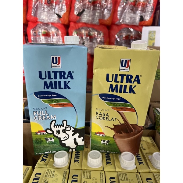

Susu ultra 1L full cream / chocolate