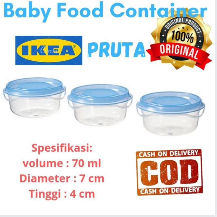 SPECIAL PRICE BABY FOOD CONTAINER - PRUTA Uk. 70 ml 3289 ⇠