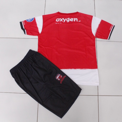 Setelan baju bola madura united/jersey bola anak/jersey madura printing
