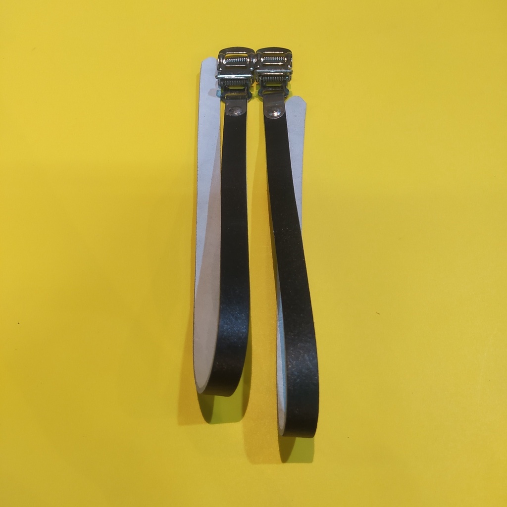Tali Toe Cleat Tali toe Strap Tali toe clip pedal Fixie Warna Hitam
