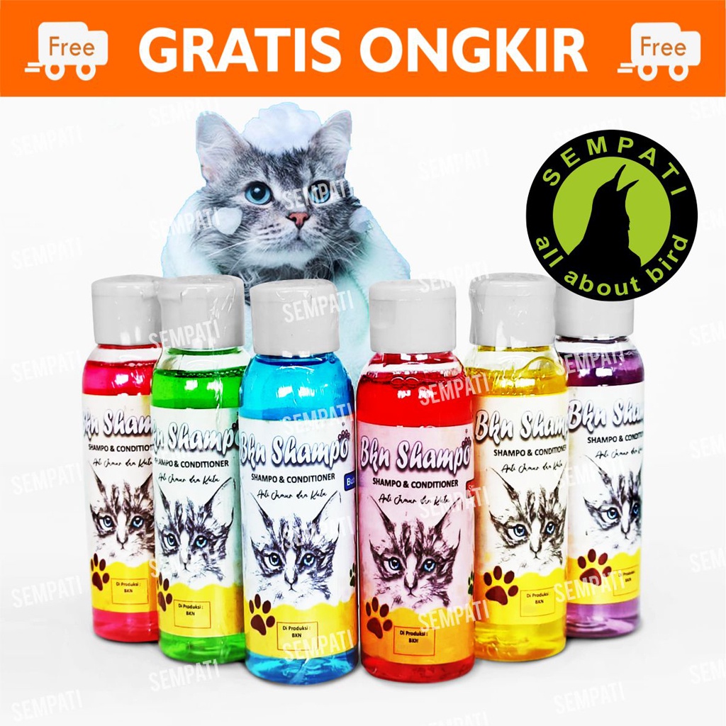 Shampo Kucing Shampoo Degreaser Conditioner Sampo Kucing Anjing Kelinci Obat Basmi Jamur BKN Kutu Wangi Bulu Lembut Cat Sampo Kitten Anabul Pet Grooming Anti Tick Flea Fungal