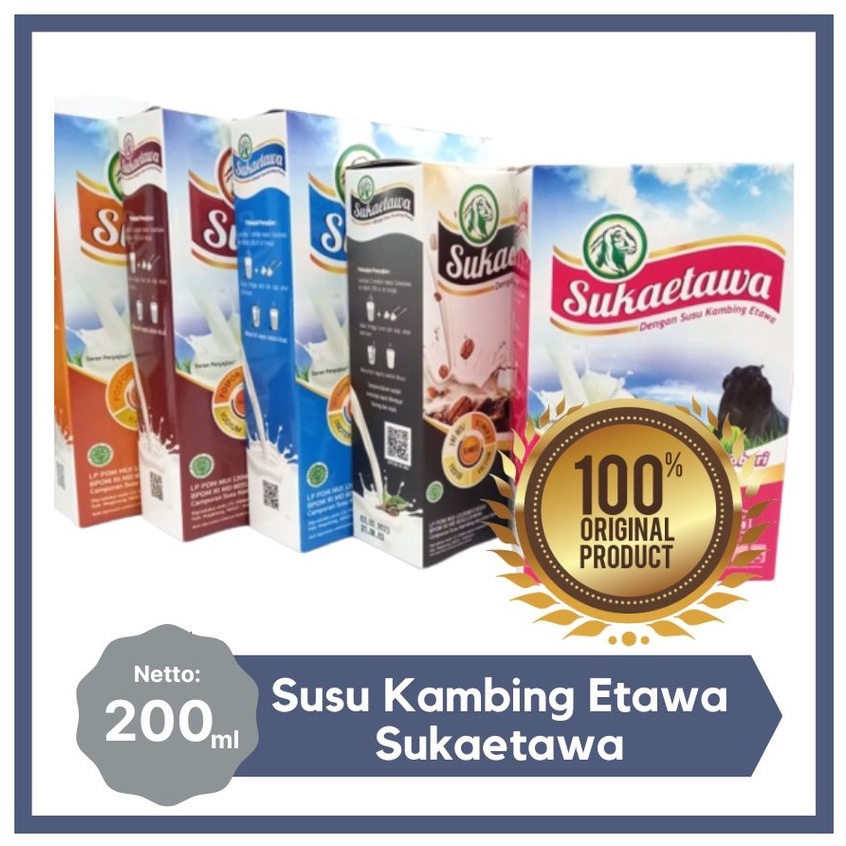 

SUSU KAMBING SUKA ETAWA SUKAETAWA 200 GRAM