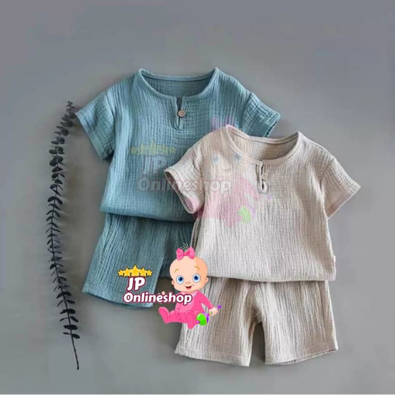 Setelan RETRO  Anak Bahan Premium (SNI)