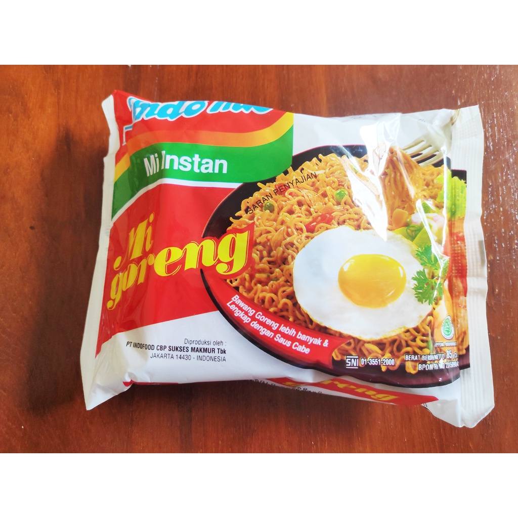 

(GROSIR / Beli Banyak Lebih Hemat) [1 Bungkus] Mie Instant Indomie Mie Goreng