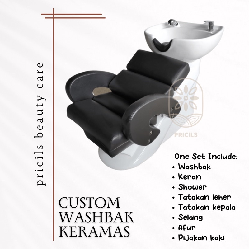 Washbak Keramas Keramik / Kursi Keramas Custom