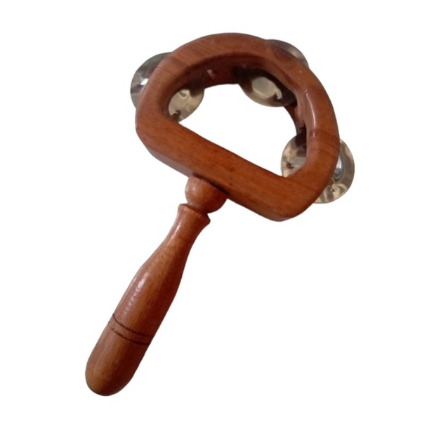 Tamborine Kayu Akustik PASTISHOPEE
