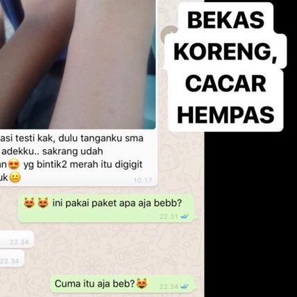 LOTION PEMUTIH PAGI & MALAM [ EGYPT WHITE ]