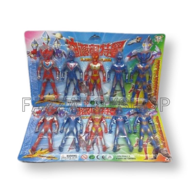 MAINAN ROBOT ULTRAMAN 5PCS KECIL