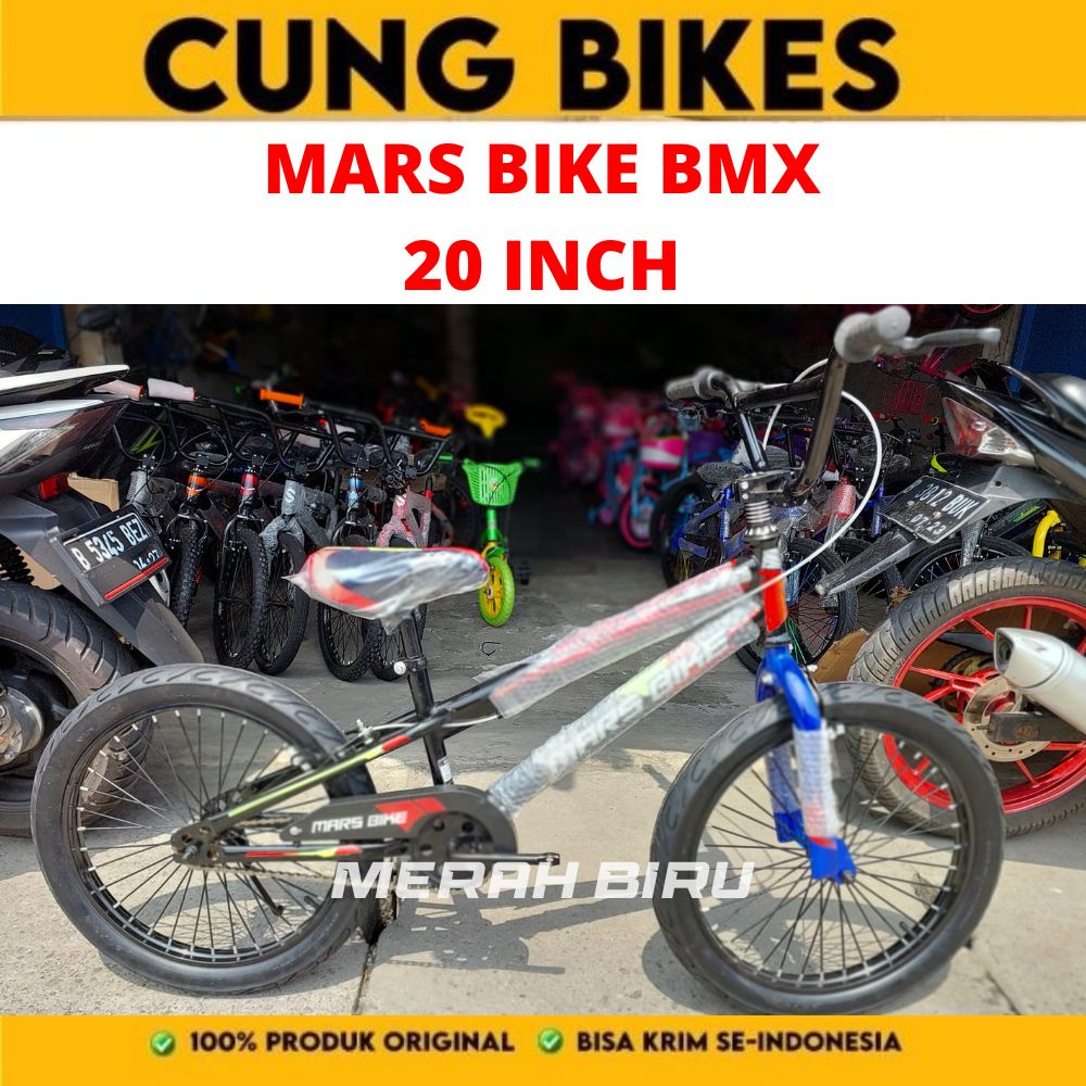 SEPEDA BMX 20 inch murah mars Bike.