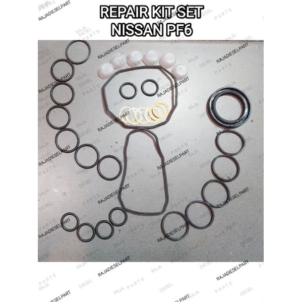 gasket kit Nissan PF6 repair kit set Nissan PF6 seal komplit Nissan PF6