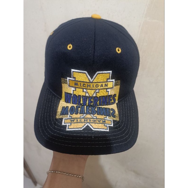 Topi Starter michigan vintage second brand