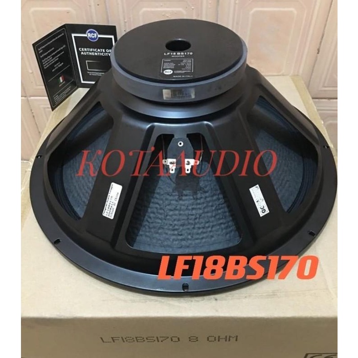 SPEAKER WOOFER RCF LF18BS170/LF18 BS170/LF 18BS170/LF18BS 170 18 INCH