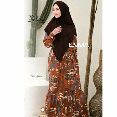 DRESS SELENA (GAMIS SYARI) BY UMMA SYARI