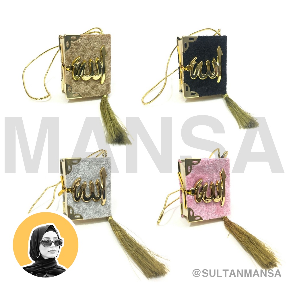 Alquran Mini Istanbul, Turkey: Quran Mini Gantung (Import & Original 100%) Aksesoris Mobil Gantungan