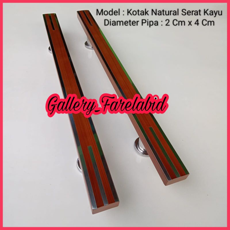 1 Meter Handle Pintu Rumah Stainless Steel 80 Cm Gagang Pintu Rumah 100 Cm Pegangan Pintu Kupu Tarung Tarikan Pintu Rumah Utama Minimalis