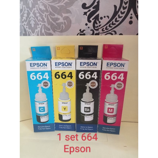 1 set 664 Epson (premium)