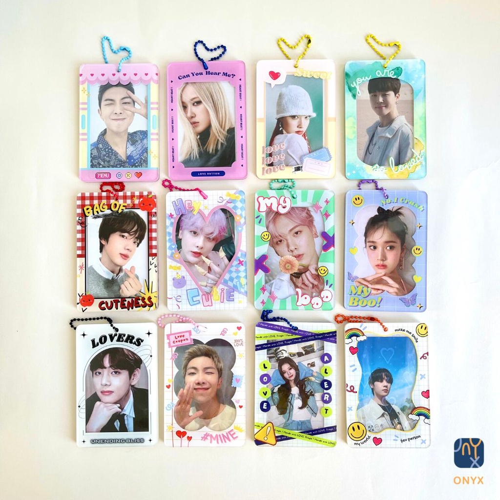 [READY] ACRYLIC PHOTOCARD PC HOLDER / KPOP by Onyx Custom