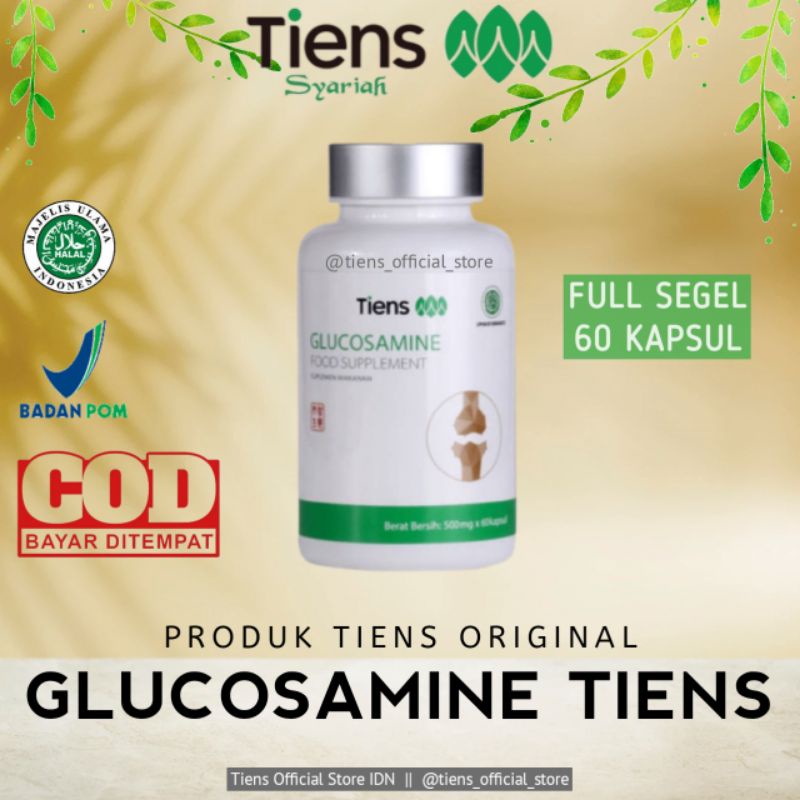 Jual Glucosamine Tiens Original Suplemen Persendian Atasi Nyeri Sendi