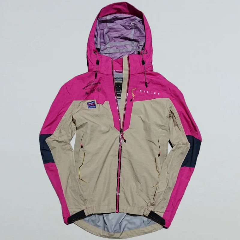 Jaket Outdoor Second - Millet Dry Edge Retro Original - Jaket Gunung/Jaket Bekas/Preloved