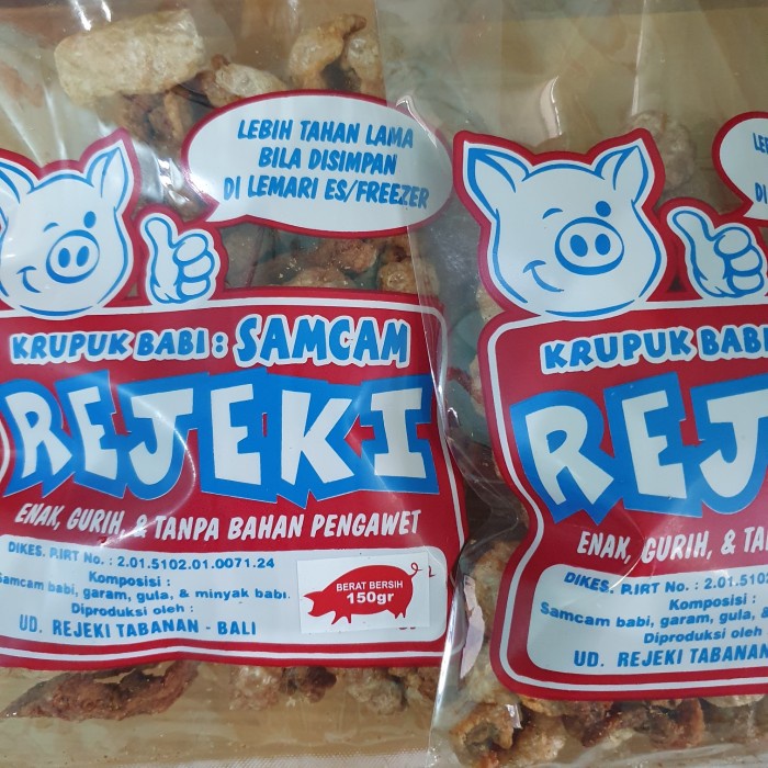 

NEW krupuk Samcan Rejeki 150 gram - samcam - bali - kerupuk