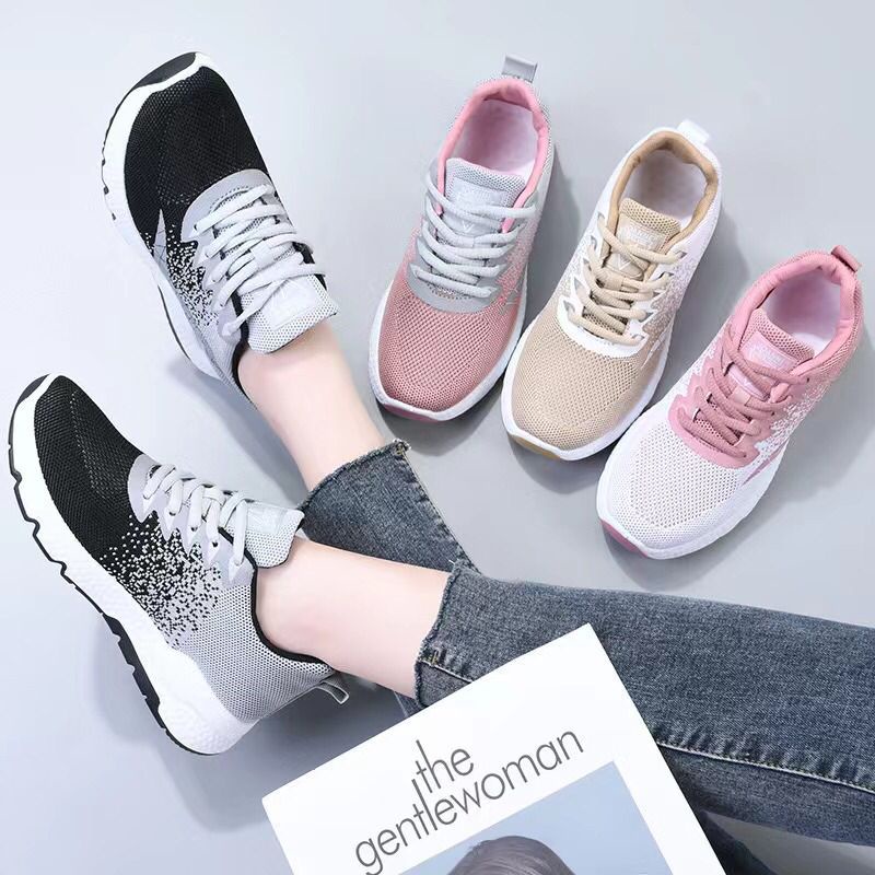 Sepatu Sneakers Olahraga Wanita Import #JN8295 Sepatu Import Premium Quality
