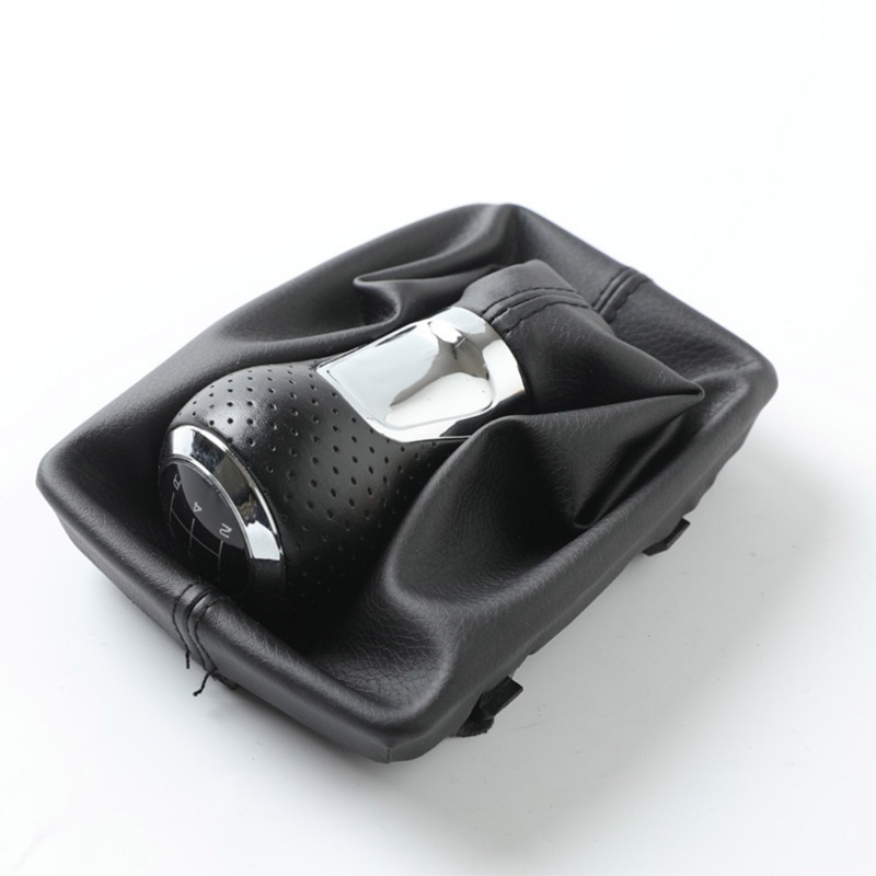 Cover Shift Knob Manual 5 / 6 Speed Dengan Kerah Untuk A6 A4