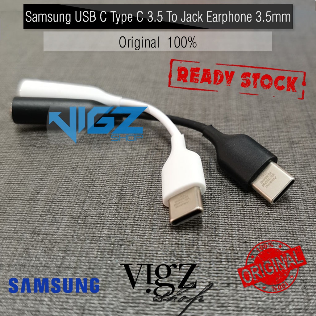 Samsung USB C Type C To Jack Earphone 3.5mm Original