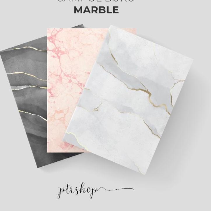 

➙ PROMO SAMPUL BUKU BOOK COVER A5/B5 MARBLE EDITION ㊜