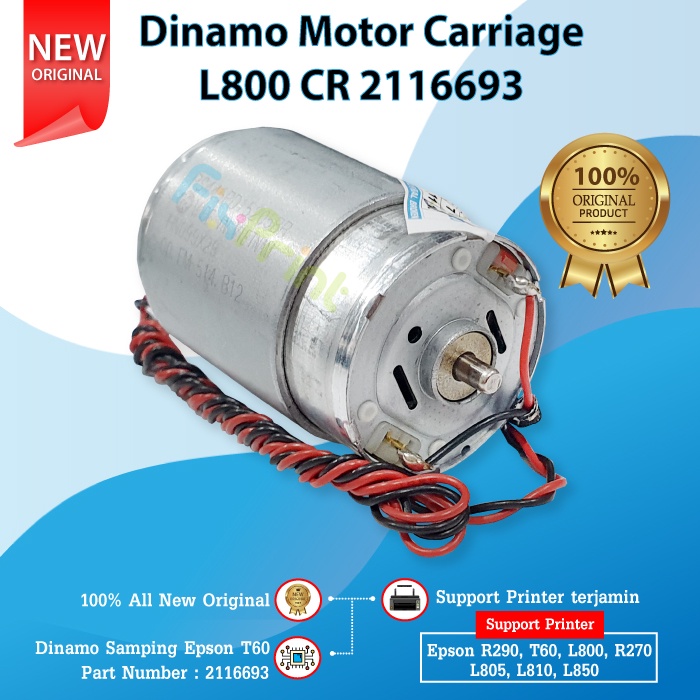 Dinamo Motor Epson R290 T60 L800 L805 L850 L810 R270 New Original  Motor Carriage R290 T60 L800 R270