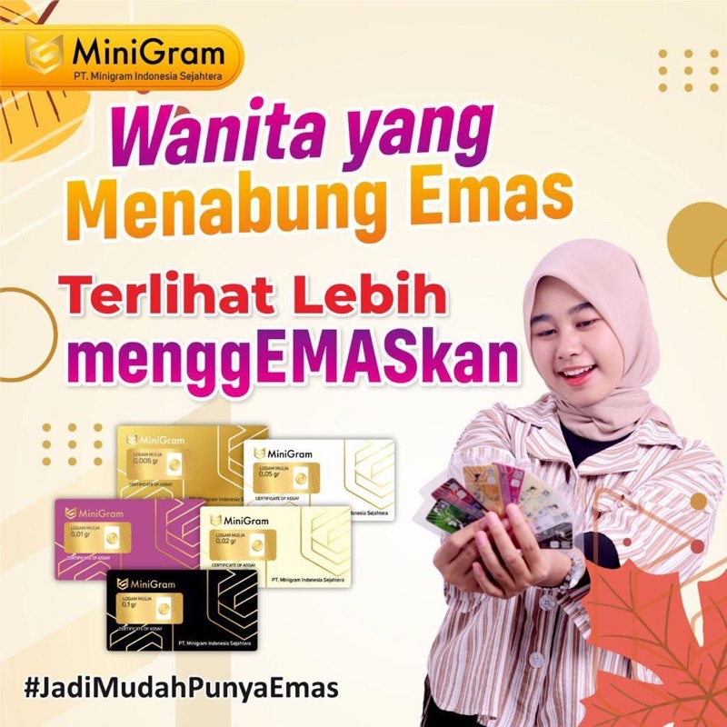 MINIGRAM Emas Logam Mulia Batangan 24Karat Murni Asli Bisa Untuk Merchandise Souvenir Kado Ukuran 0.001 0.002 0.005 0.01 0.02 Gram
