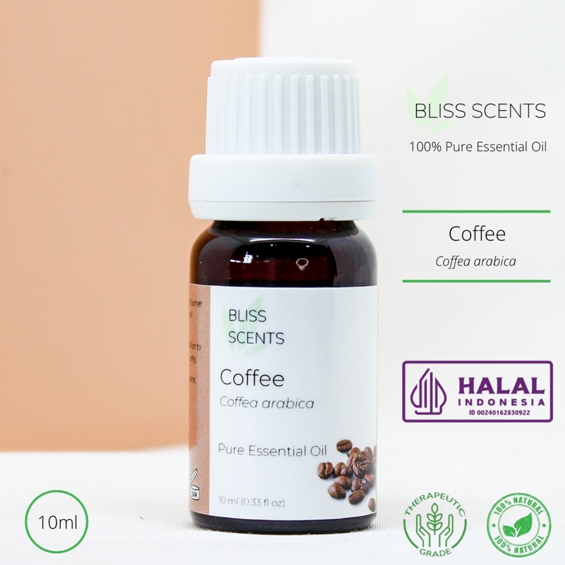 Bliss Coffee / Kopi Essential Oil Aromatherapy 100% Murni Therapeutic Grade Aromaterapi