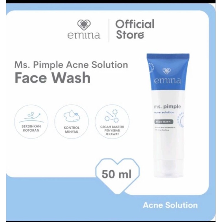 Emina Ms pimple Acne Solution Face Wash