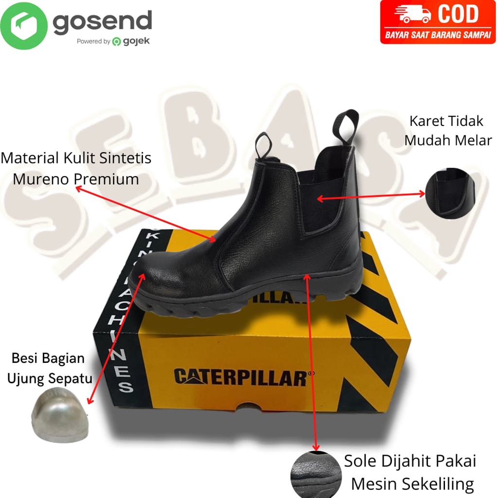 sepatu safety sebasa cocok untuk kerja