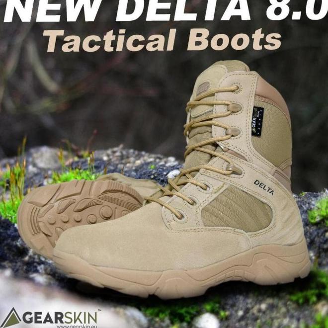 Sepatu Delta 516 8 Inch Boots Tactical Pdl Asli Import / Sepatu Gunung