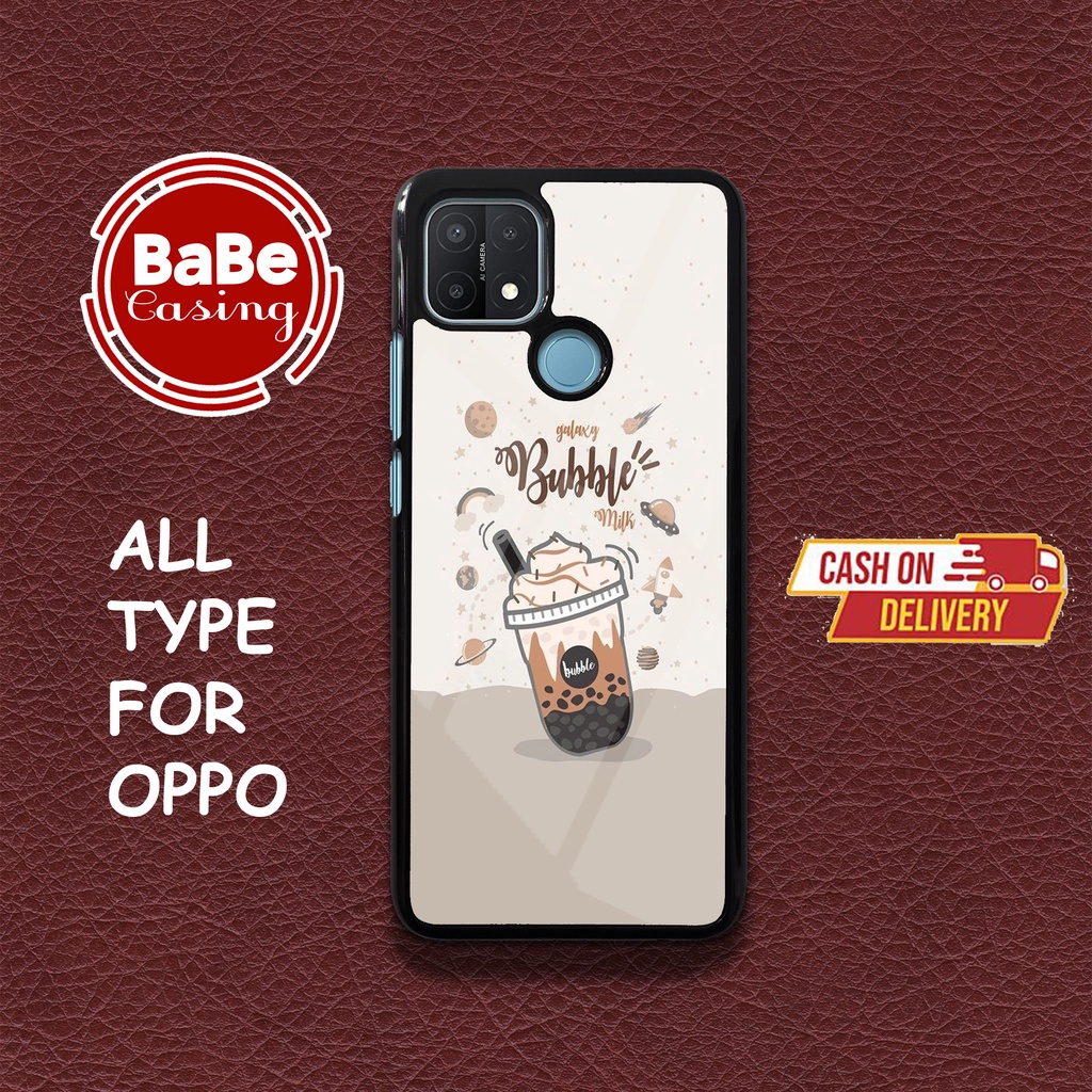 Case OPPO A15  A15S Casing OPPO A15 A15S case BOBA Case hp kondom hp case aesthetic case anime case 