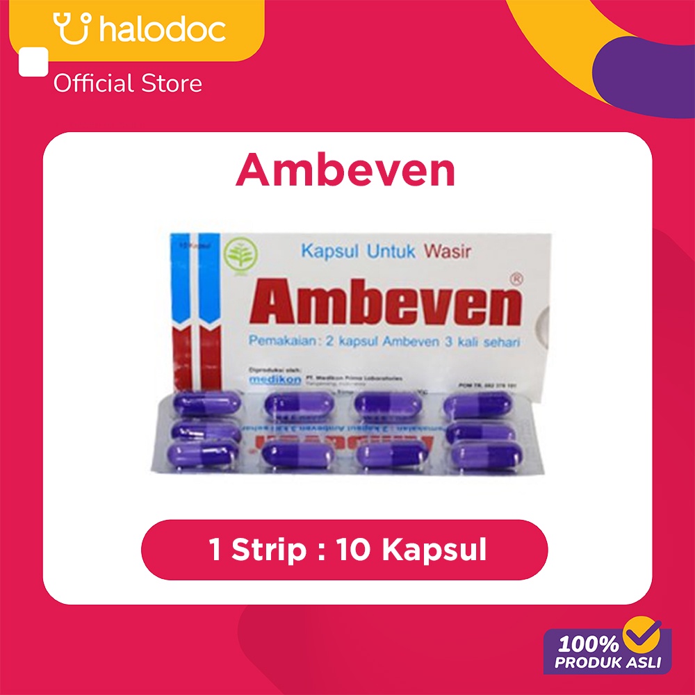 Ambeven 10 Kapsul