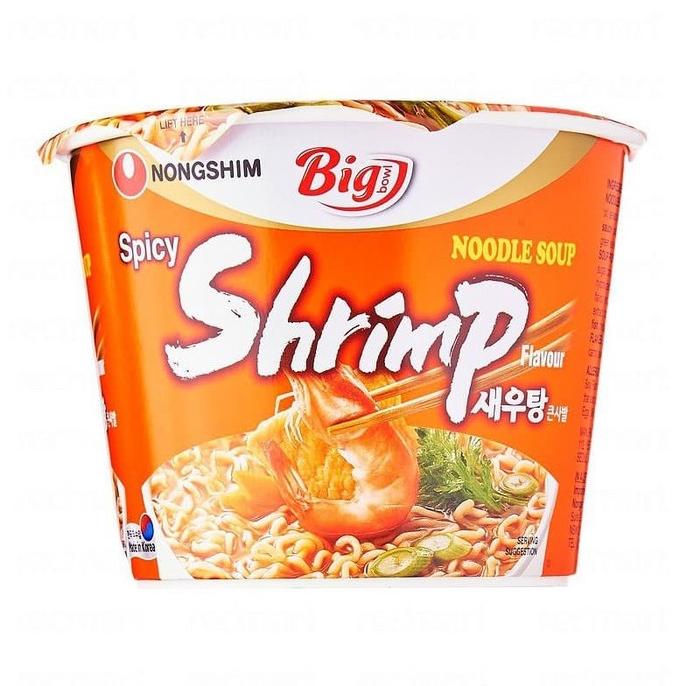 

cusss order] Nongshim Big Bowl Instan Noodle Shrimp 115 gram