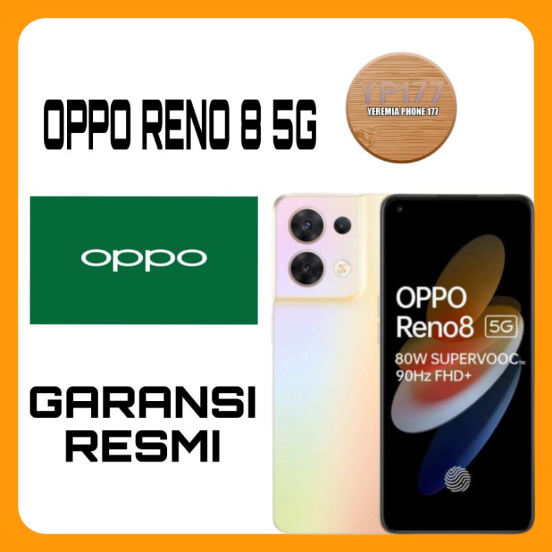 TERBARU OPPO RENO 8 5G RAM 8/256 GARANSI RESMI