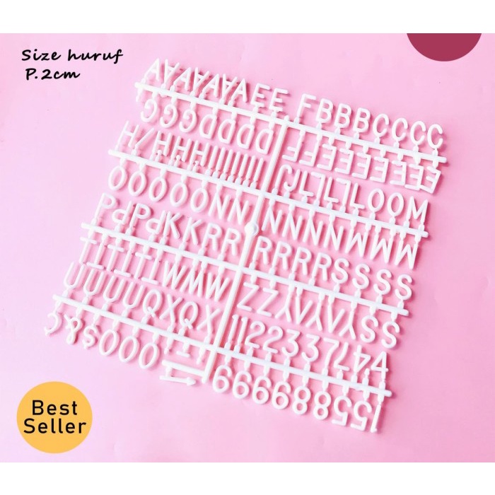

Papan Nama Bayi / Felt Letter Board lengkap / Pernak Pernik Foto - huruf