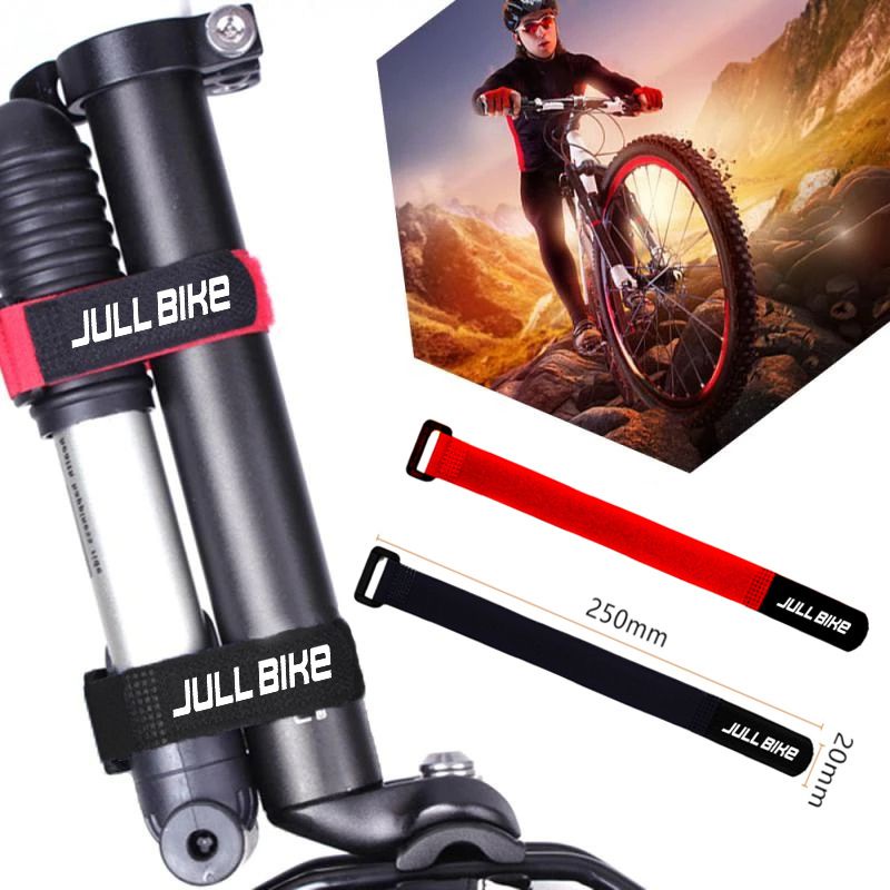 JULL BIKE strap pengikat sepeda lipat mtb tali universal pengait tas 25cm pompa frame alat duuti