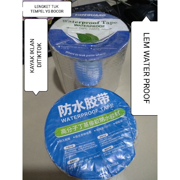 PEREKAT LEM SERBAGUNA ALUMINIUM FOIL WATER PROOF 5M 5CM &amp; 5M 10CM