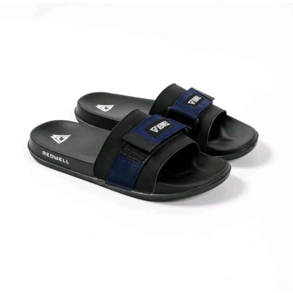ST99 - ORIGINAL!! SANDAL SLIDE PRIA TERBARU REDWELL - SANDAL PRIA KOREAN STYLE SIMPLE